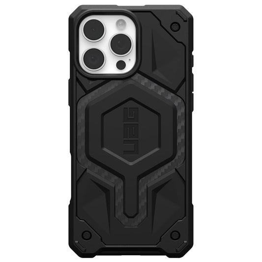 Custodia MagSafe per Apple iPhone 16 Pro Max, Urban Armor Gear, Monarch Pro Carbon, Nera