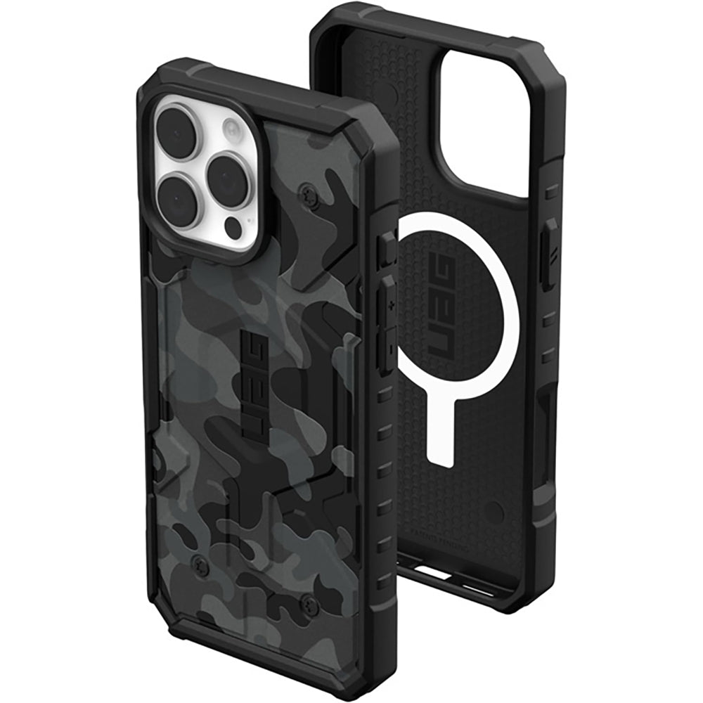 Custodia MagSafe per Apple iPhone 16 Pro Max, Urban Armor Gear, Pathfinder SE Midnight Camo, Camouflage