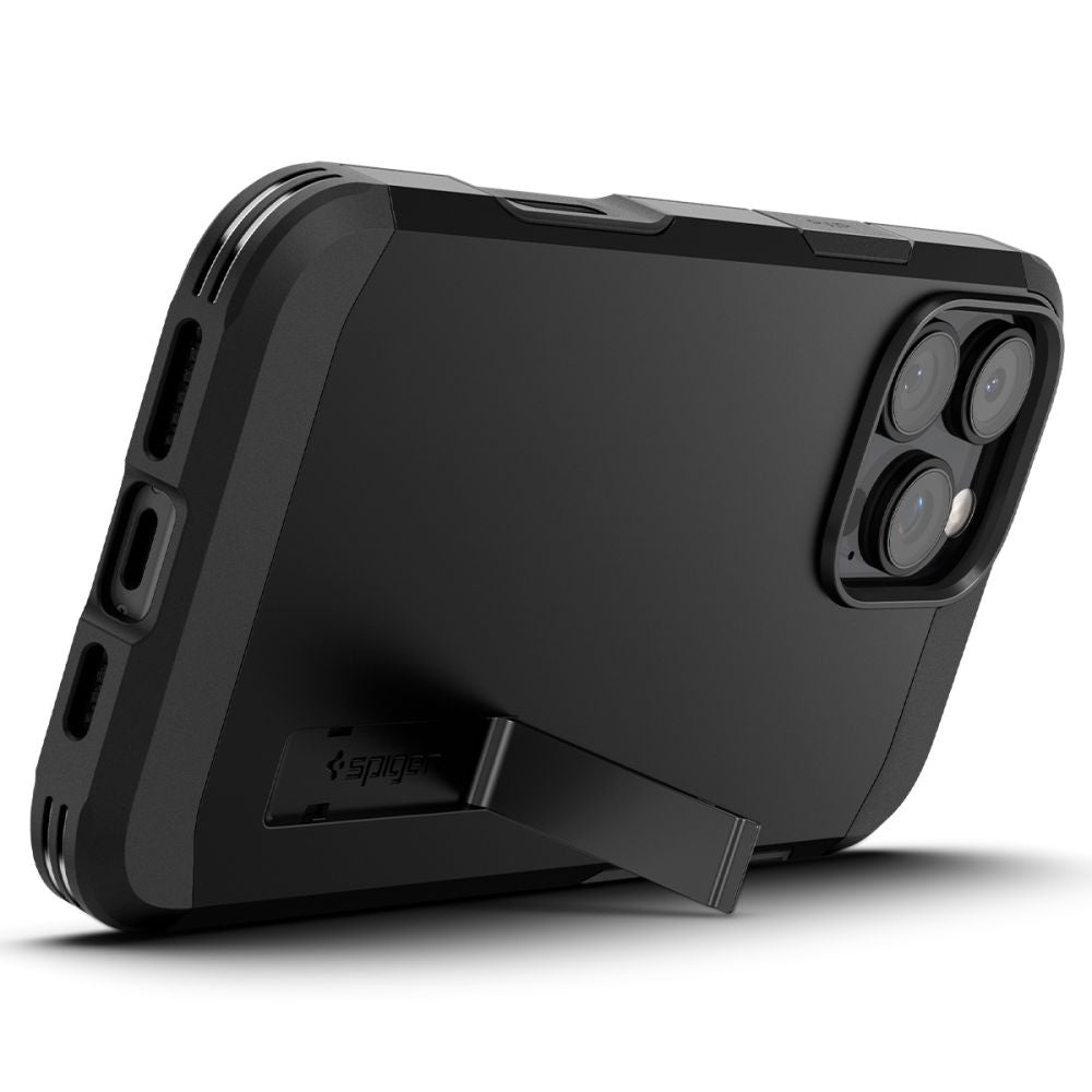 Custodia MagSafe per Apple iPhone 16 Pro, Spigen, Tough Armor T, Nera ACS08510