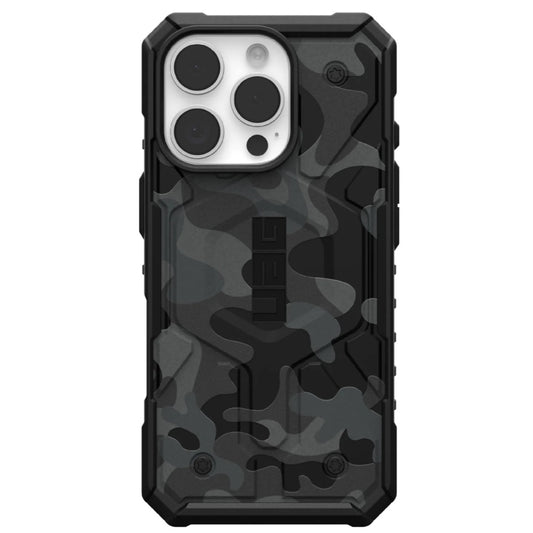 Custodia MagSafe per Apple iPhone 16 Pro, Urban Armor Gear, Pathfinder SE Midnight Camo, Camouflage