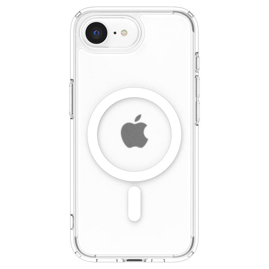 Custodia MagSafe per Apple iPhone 17e / 16e, Spigen, Ultra Hybrid, Bianco Satinato