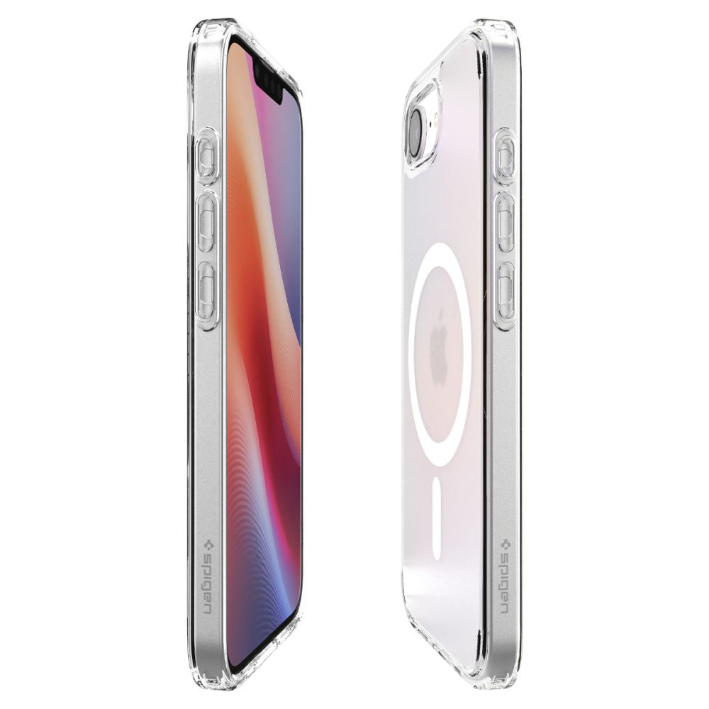 Custodia MagSafe per Apple iPhone 17e / 16e, Spigen, Ultra Hybrid, Bianco Satinato ACS09145