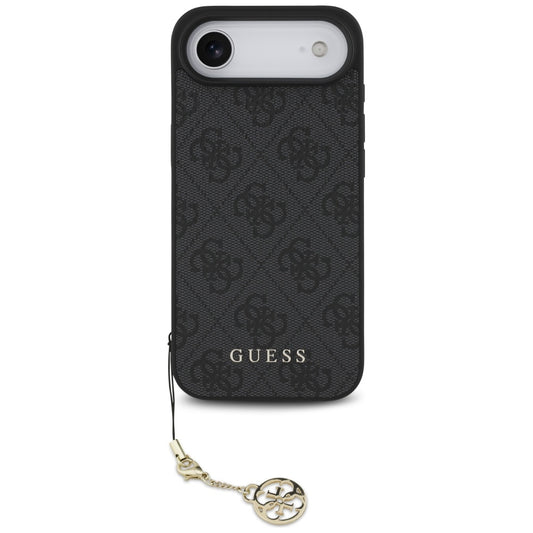 Custodia MagSafe per Apple iPhone 17 Air, Guess, 4G Charm Cradle, Nera