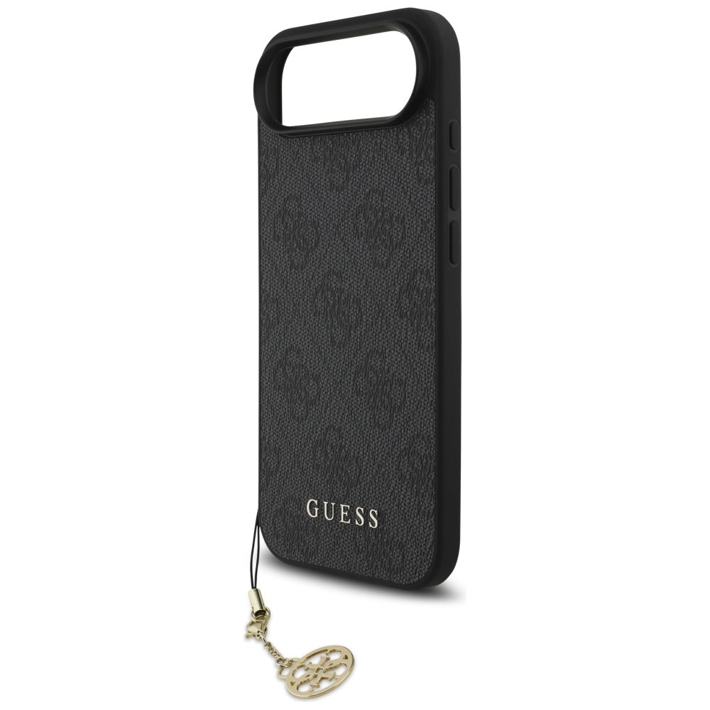 Custodia MagSafe per Apple iPhone 17 Air, Guess, 4G Charm Cradle, Nera