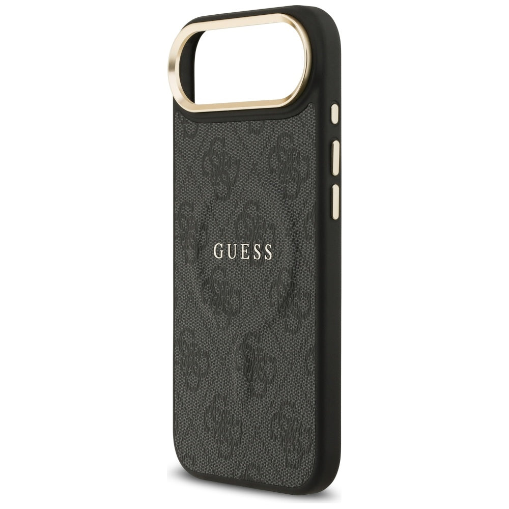 Custodia MagSafe per Apple iPhone 17 Air, Guess, 4G Classic, Nera