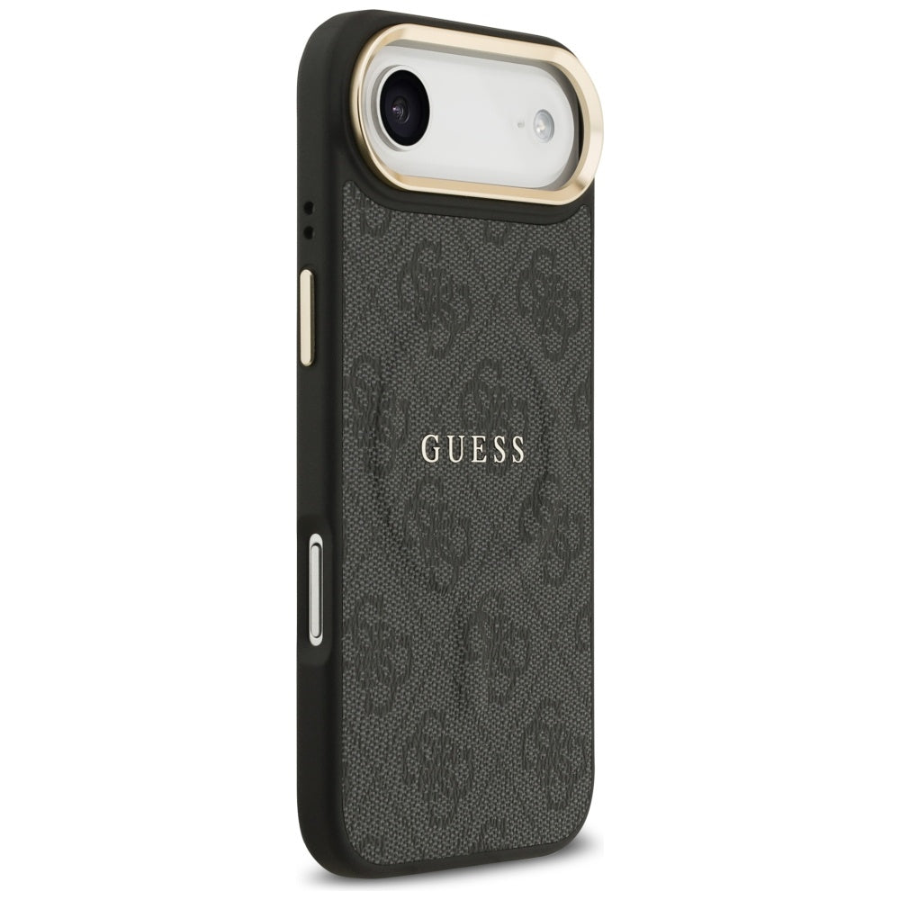Custodia MagSafe per Apple iPhone 17 Air, Guess, 4G Classic, Nera
