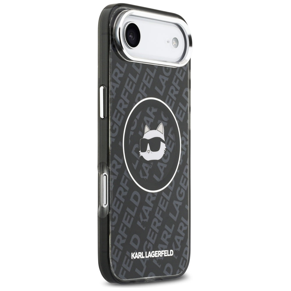 Custodia MagSafe per Apple iPhone 17 Air, Karl Lagerfeld, IML Choupette's Head, Nera