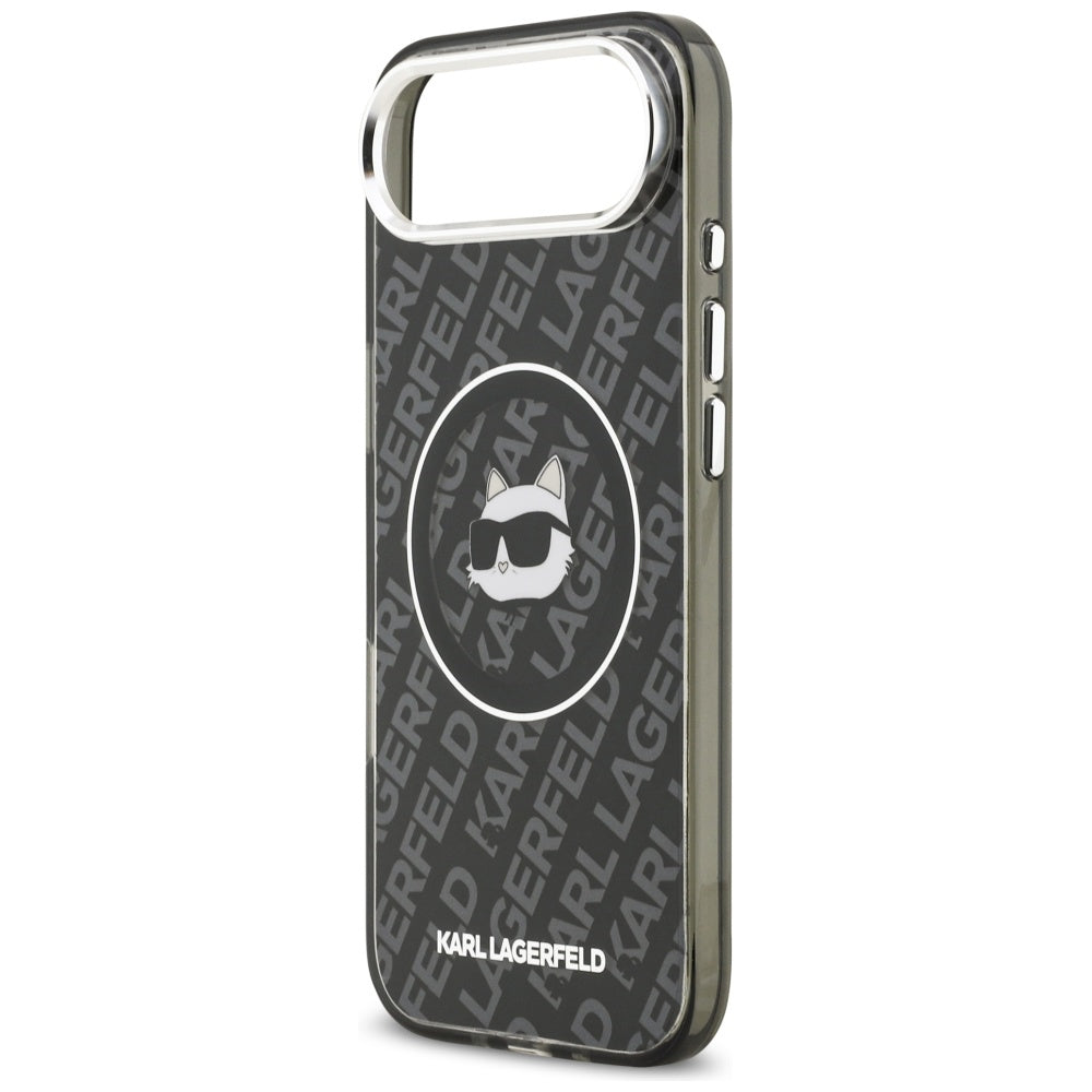Custodia MagSafe per Apple iPhone 17 Air, Karl Lagerfeld, IML Choupette's Head, Nera