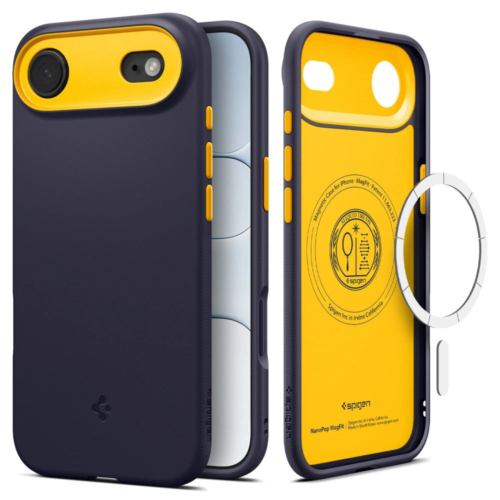 Custodia MagSafe per Apple iPhone 17 Air, Spigen, Caseology Nano Pop, Mov ACS10300