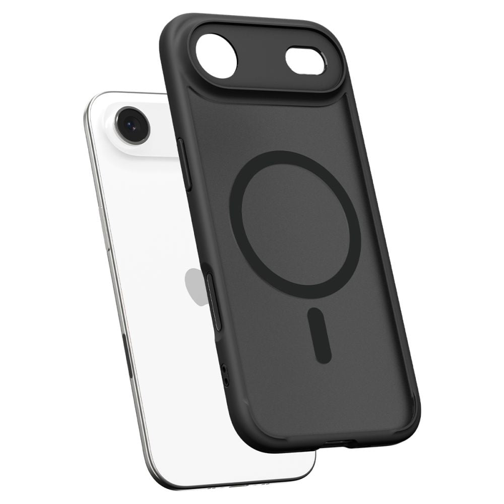 Custodia MagSafe per Apple iPhone 17 Air, Spigen, Ultra Hybrid, Nera Satinata ACS10316