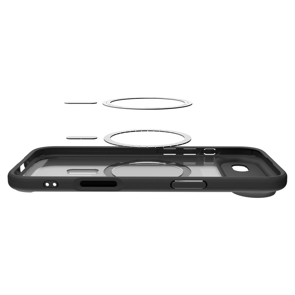Custodia MagSafe per Apple iPhone 17 Air, Spigen, Ultra Hybrid, Nera Satinata ACS10316