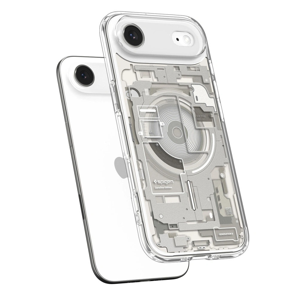 Custodia MagSafe per Apple iPhone 17 Air, Spigen, Ultra Hybrid Zero One, Beige ACS10319