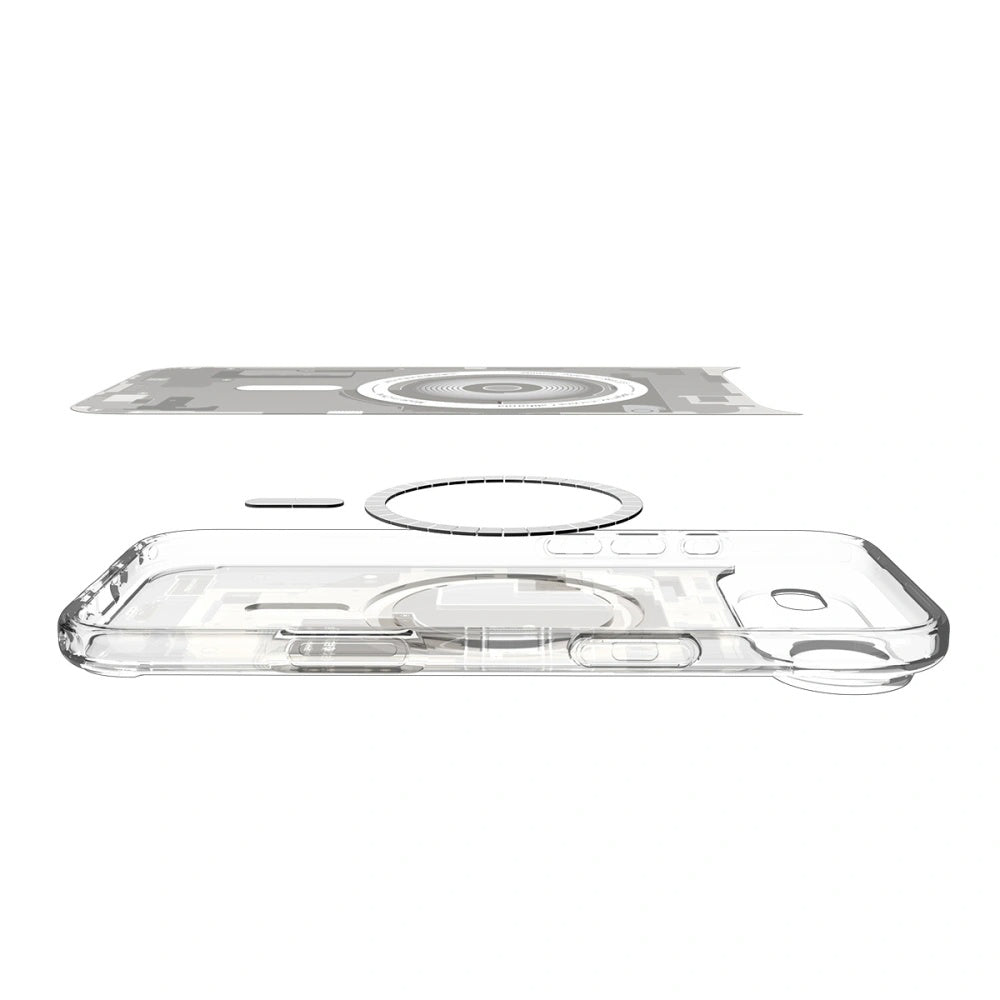 Custodia MagSafe per Apple iPhone 17 Air, Spigen, Ultra Hybrid Zero One, Beige ACS10319