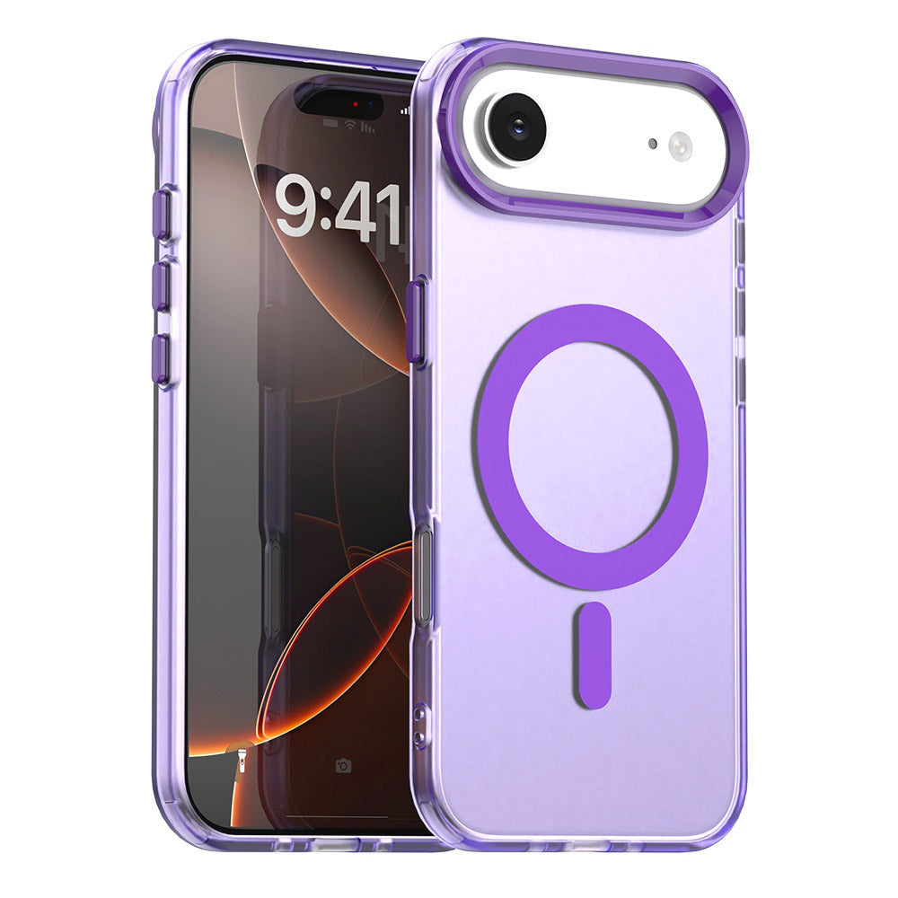 Custodia MagSafe per Apple iPhone 17 Air, Techsuit, CandyCase, Viola