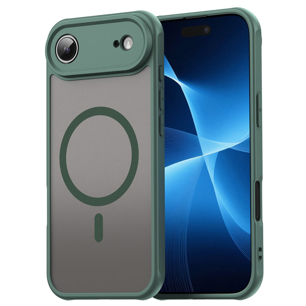 Custodia MagSafe per Apple iPhone 17 Air, Techsuit, HaloFrost II, Verde