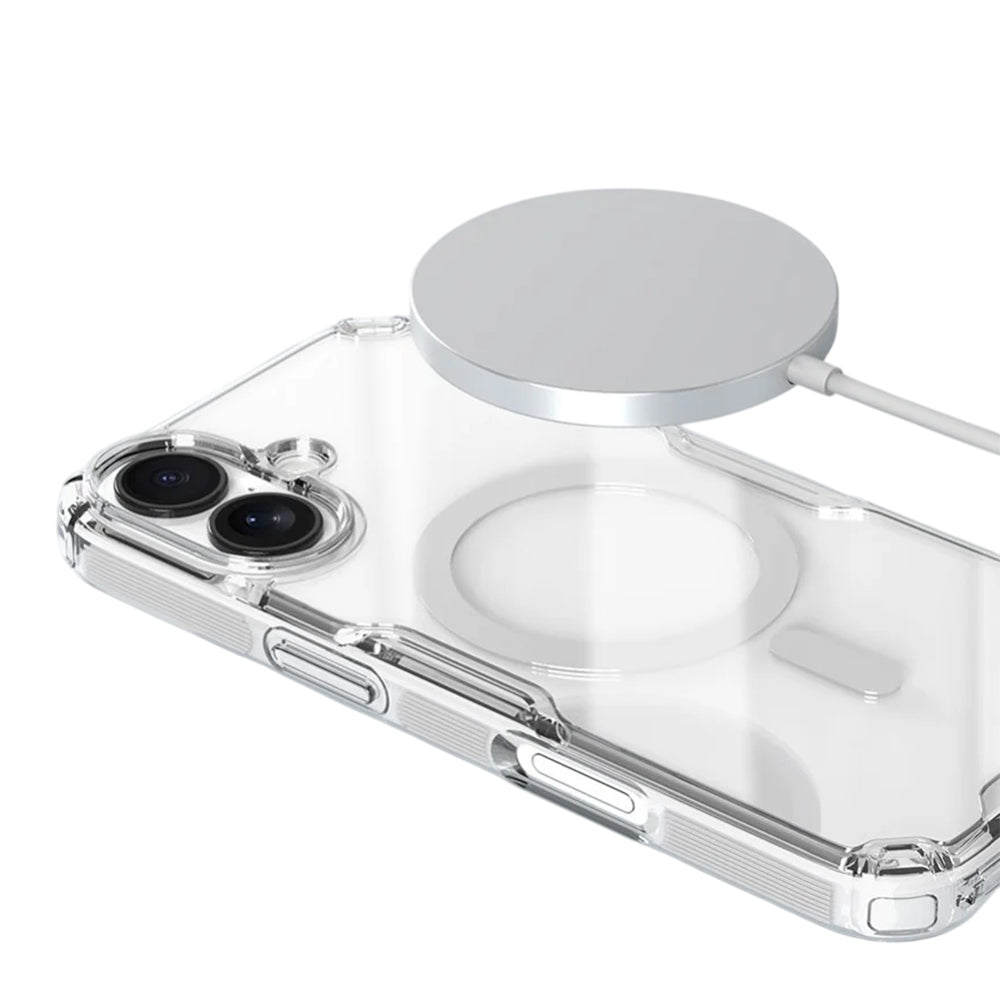 Custodia MagSafe per Apple iPhone 17, Nillkin, Nature Pro, Bianca
