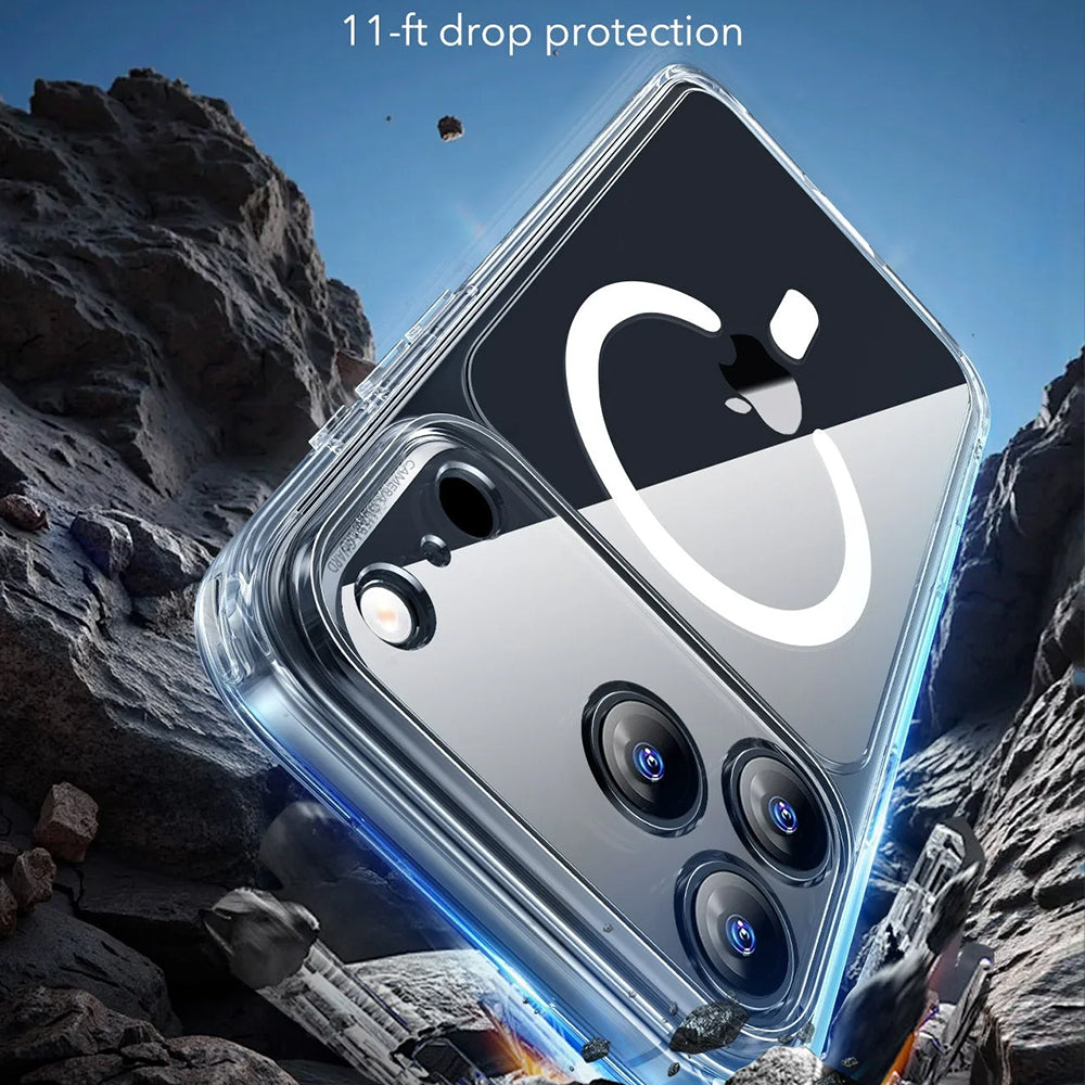Custodia MagSafe per Apple iPhone 17 Pro, ESR, Classic Hybrid, Trasparente