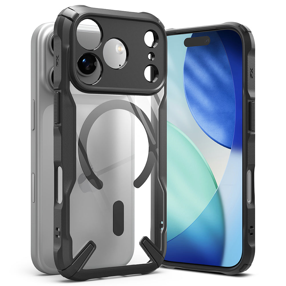 Custodia MagSafe per Apple iPhone 17 Pro Max, Ringke, Fusion X, Nera