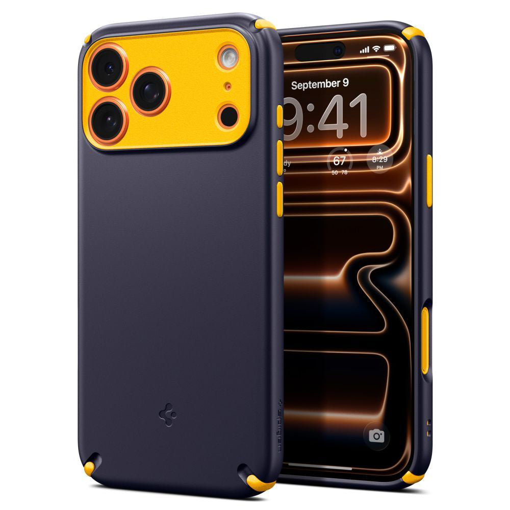 Custodia MagSafe per Apple iPhone 17 Pro Max, Spigen, Caseology Nano Pop Hybrid, Viola ACS11147