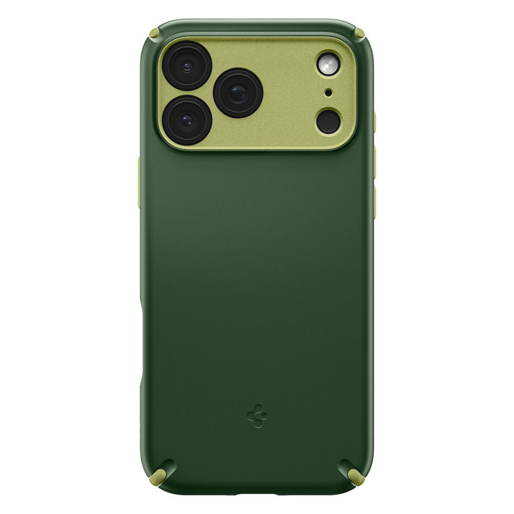 Custodia MagSafe per Apple iPhone 17 Pro Max, Spigen, Caseology Nano Pop Hybrid, Verde ACS11148