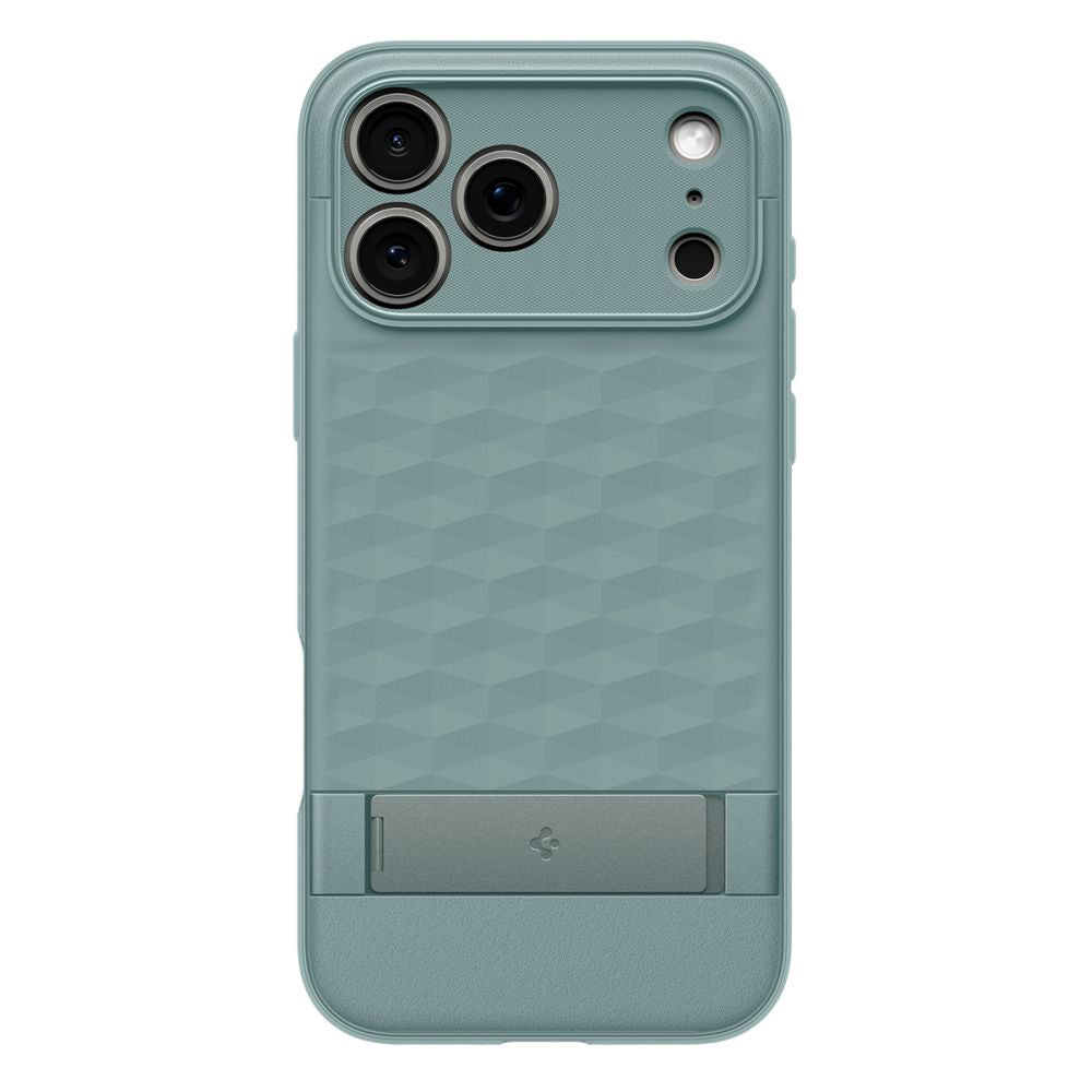 Custodia MagSafe per Apple iPhone 17 Pro Max, Spigen, Caseology Parallax S, Verde ACS09912