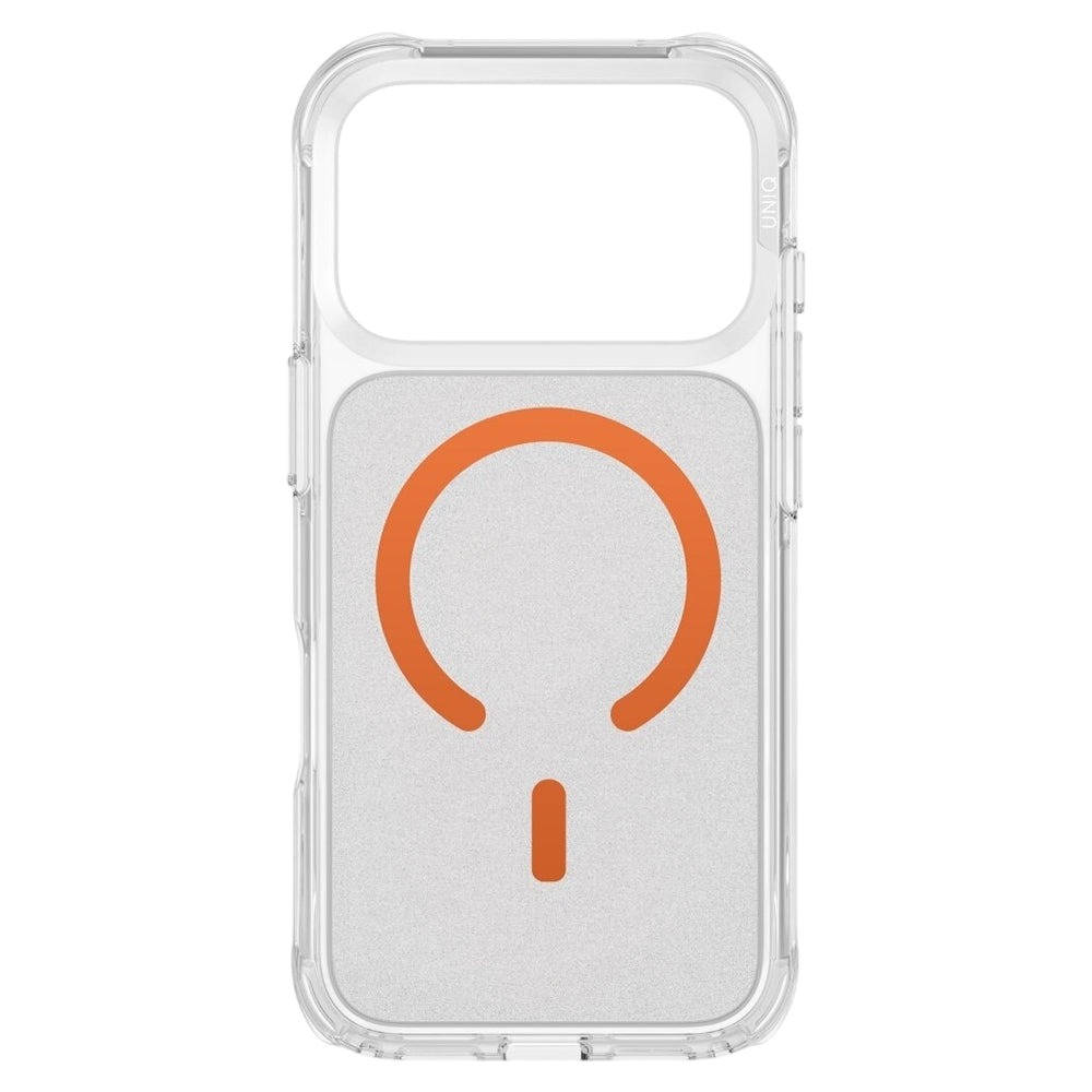 Custodia MagSafe per Apple iPhone 17 Pro Max, UNIQ, LifePro Xtreme MagClick, Arancione