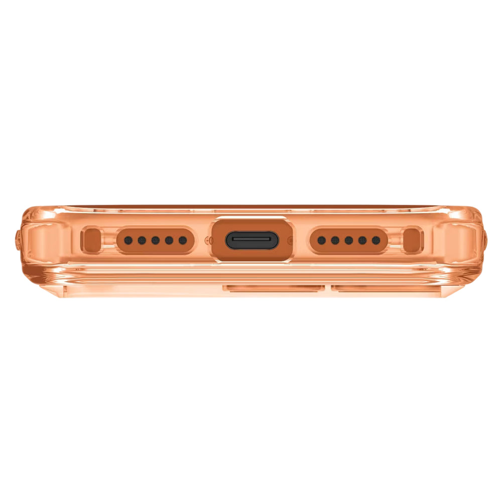 Custodia MagSafe per Apple iPhone 17 Pro Max, UNIQ, LifePro Xtreme MagClick, Arancione