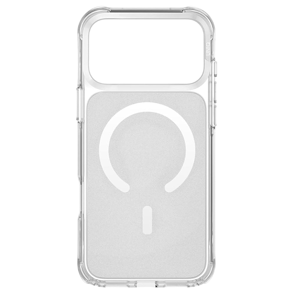 Custodia MagSafe per Apple iPhone 17 Pro Max, UNIQ, LifePro Xtreme MagClick, Trasparente