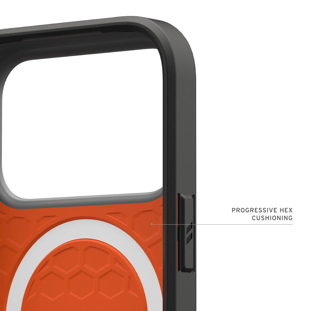 Custodia MagSafe per Apple iPhone 17 Pro Max, Urban Armor Gear, Civilian LT, Arancione