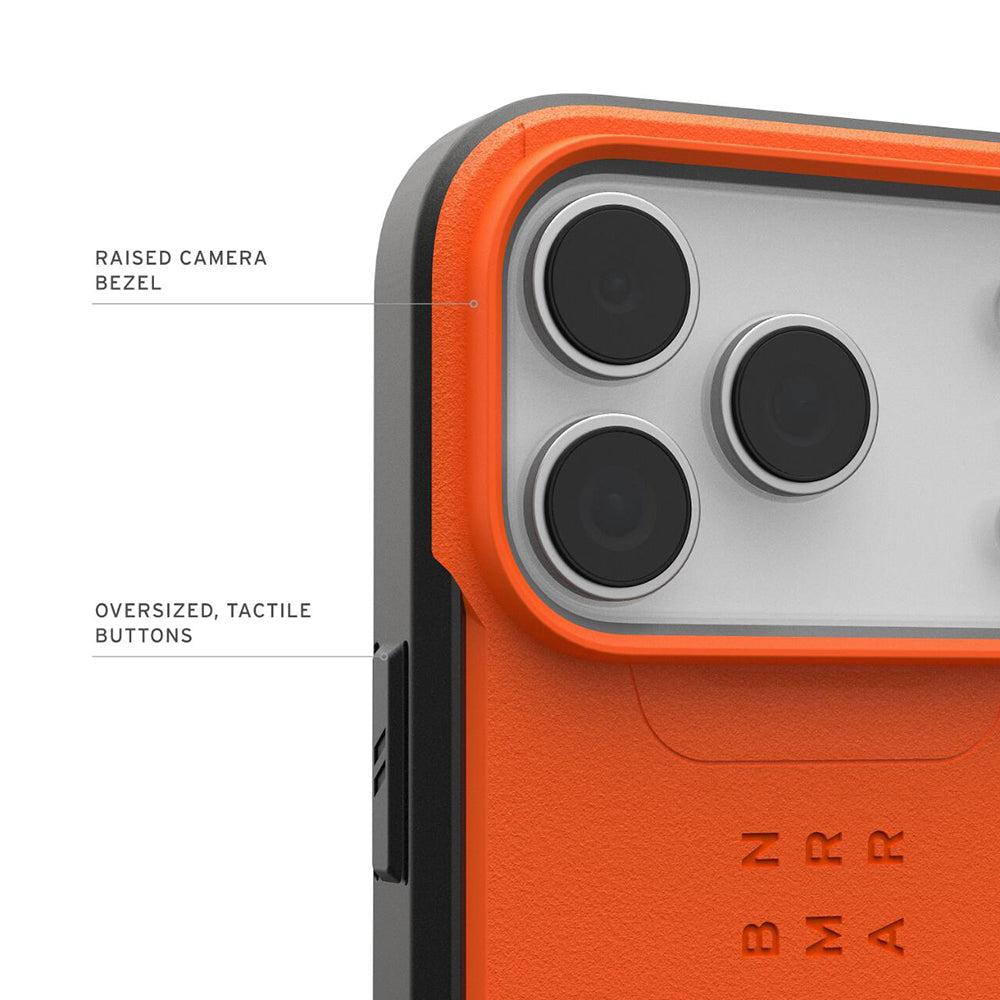 Custodia MagSafe per Apple iPhone 17 Pro Max, Urban Armor Gear, Civilian LT, Arancione