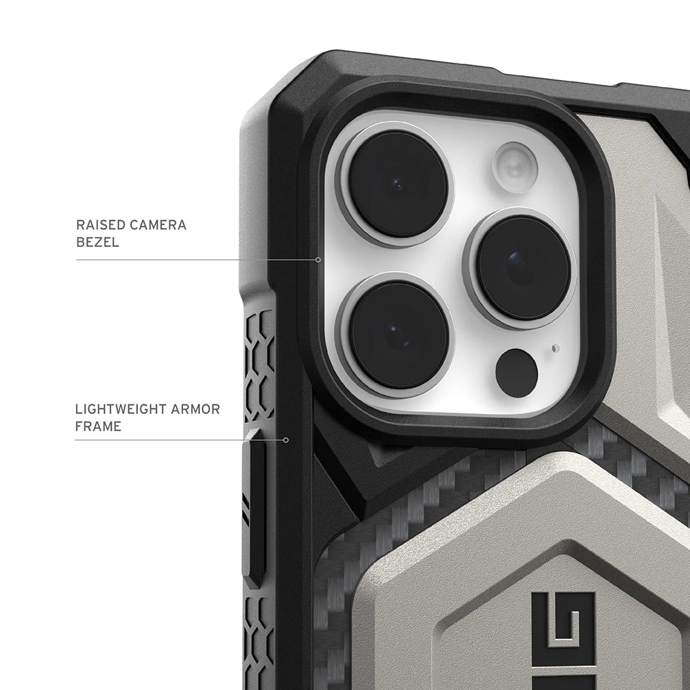 Custodia MagSafe per Apple iPhone 17 Pro Max, Urban Armor Gear, Monarch Pro Kevlar, Verde