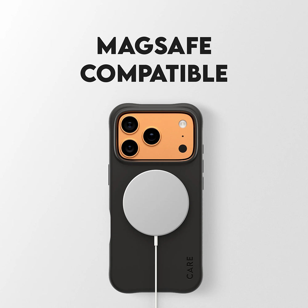 Custodia MagSafe per Apple iPhone 17 Pro, PanzerGlass, Fashionable Care, Nera