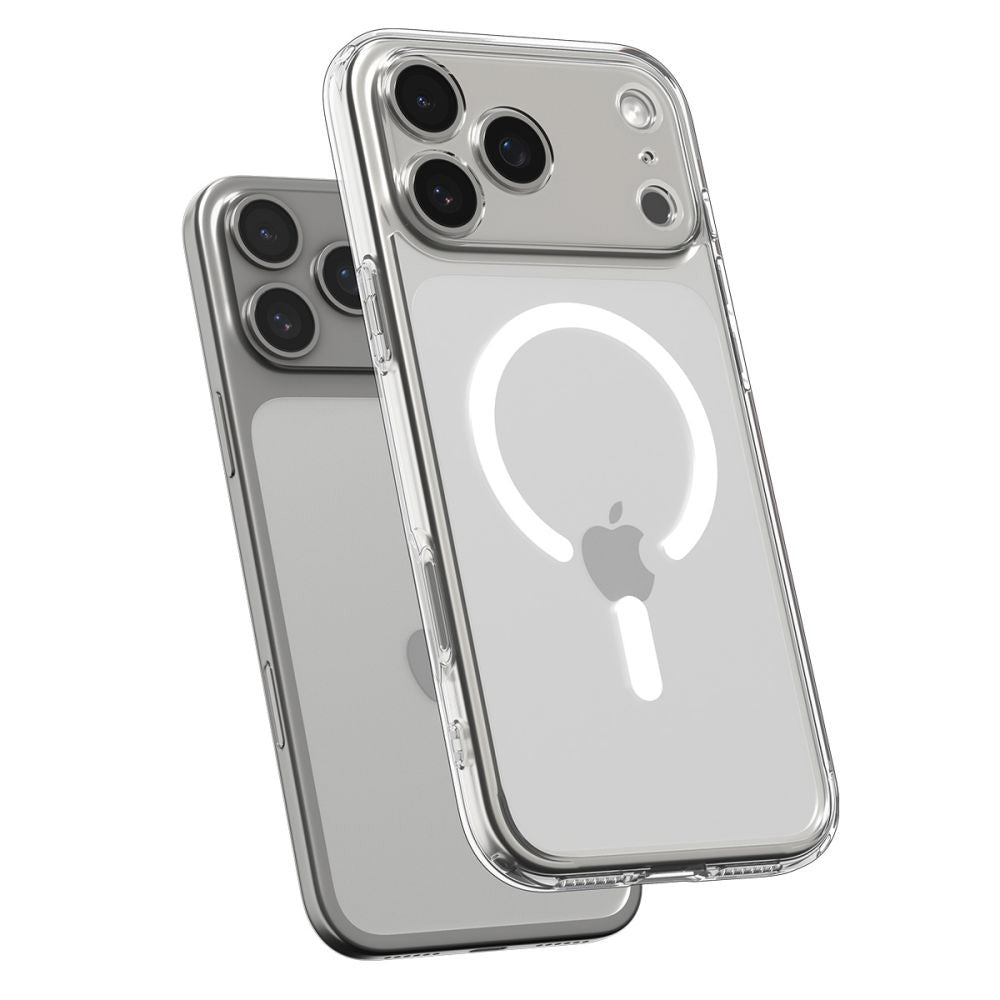 Custodia MagSafe per Apple iPhone 17 Pro, Spigen, Ultra Hybrid, Bianca ACS10346