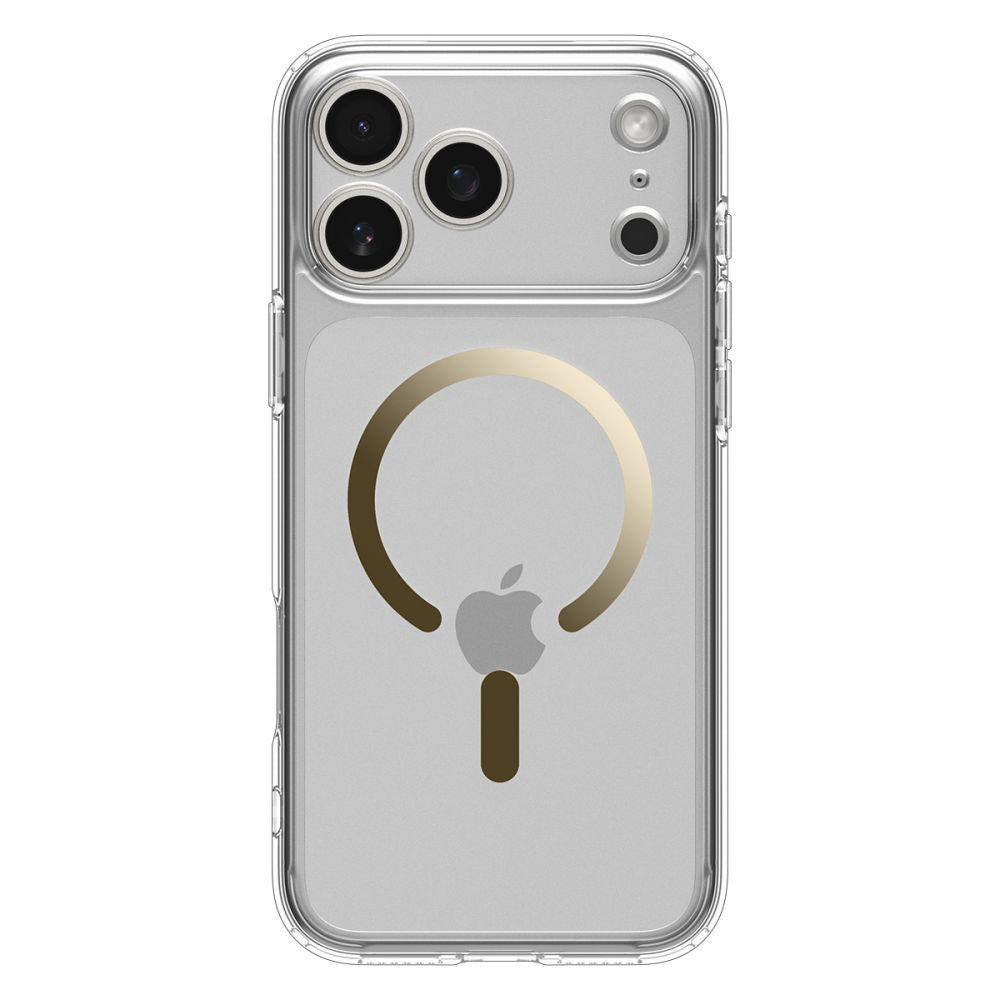 Custodia MagSafe per Apple iPhone 17 Pro, Spigen, Ultra Hybrid, Dorata ACS10348