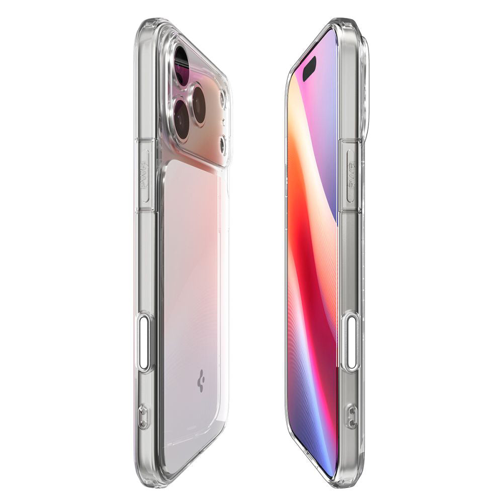 Custodia MagSafe per Apple iPhone 17 Pro, Spigen, Ultra Hybrid T, Bianca ACS10344