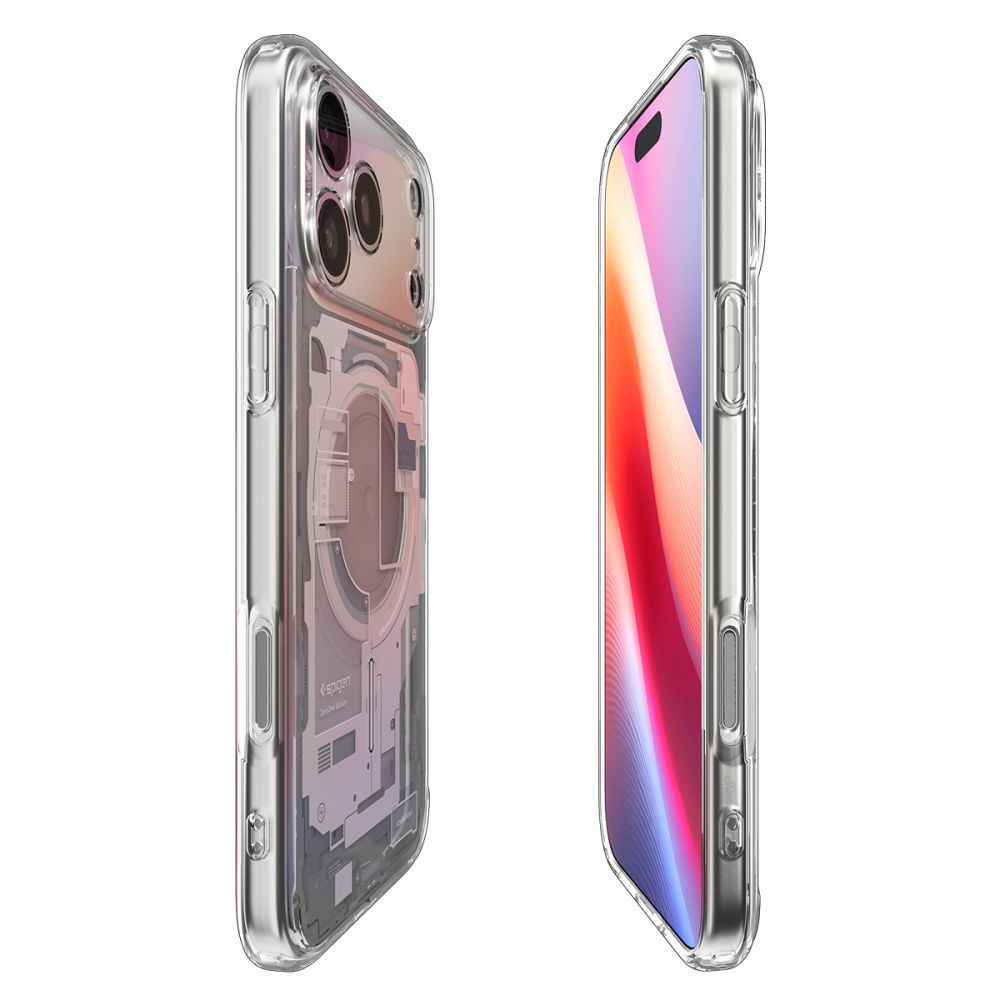 MagSafe Case for Apple iPhone 17 Pro, Spigen, Ultra Hybrid Zero One, White ACS10351