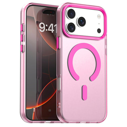 MagSafe Case for Apple iPhone 17 Pro, Techsuit, CandyCase, Pink