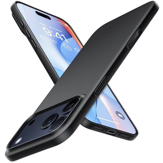 Custodia MagSafe per Apple iPhone 17 Pro, Torras, SlimFit, Nera