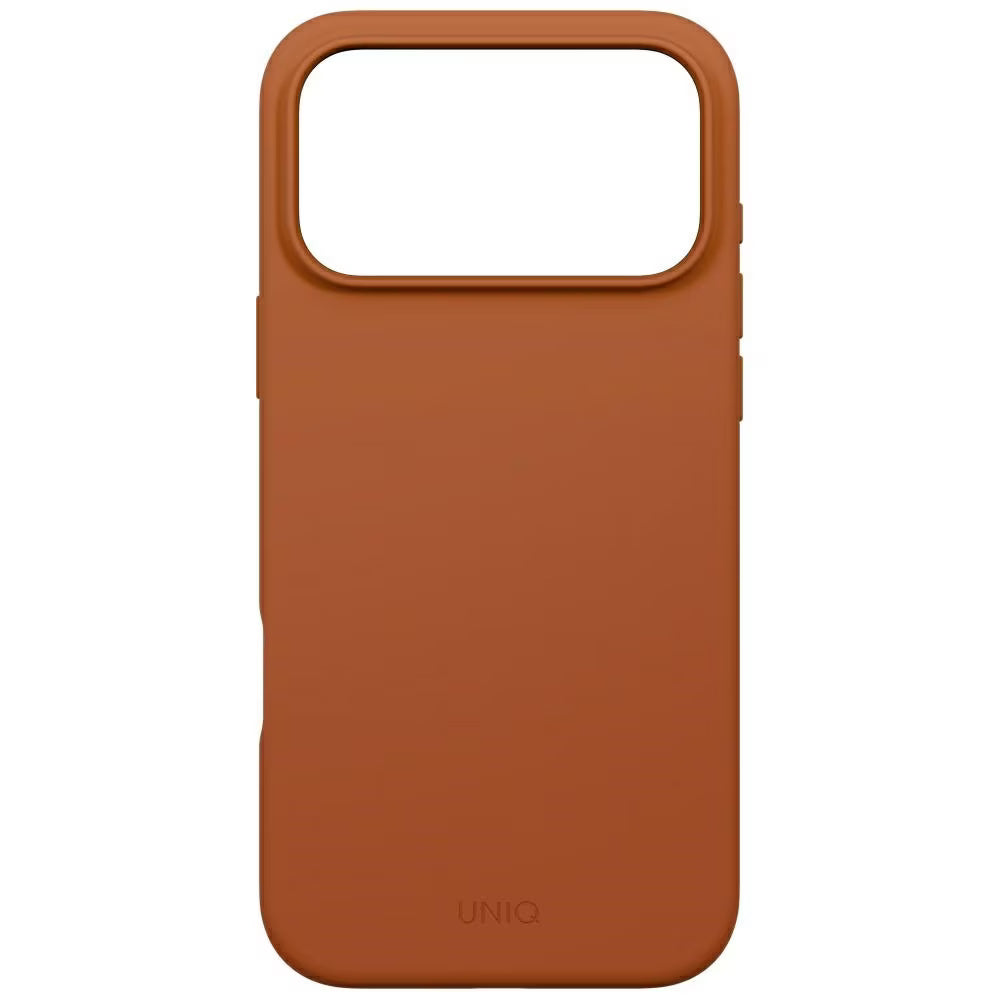 MagSafe Case for Apple iPhone 17 Pro, UNIQ, Lino MagClick, Dark Orange