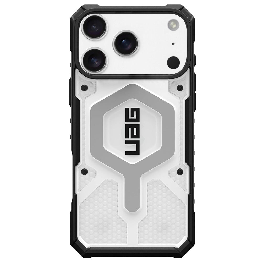 Custodia MagSafe per Apple iPhone 17 Pro, Urban Armor Gear, Pathfinder Clear, Trasparente