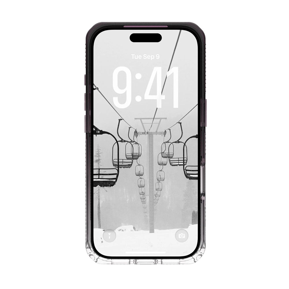 Custodia MagSafe per Apple iPhone 17 Pro, Urban Armor Gear, Plyo, Nera Trasparente