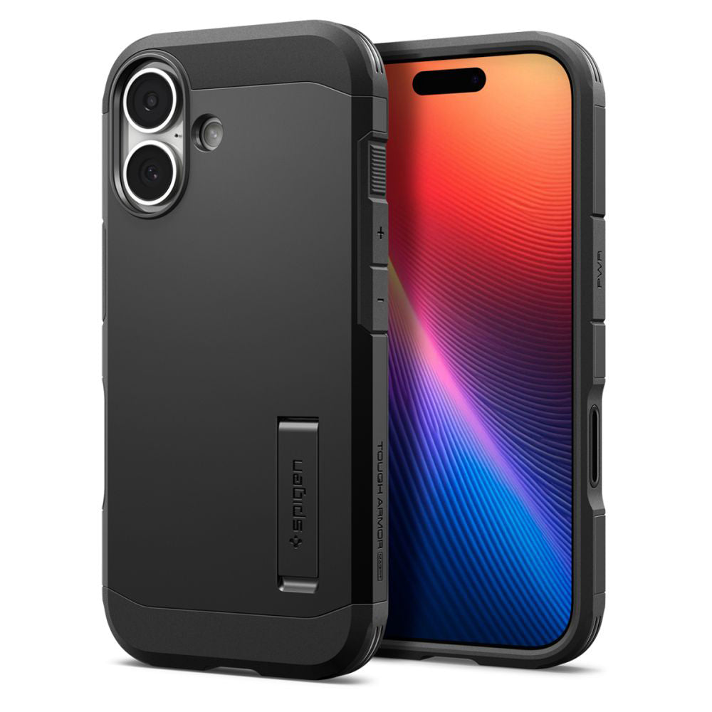 MagSafe Case for Apple iPhone 17, Spigen, Tough Armor T, Black ACS10391