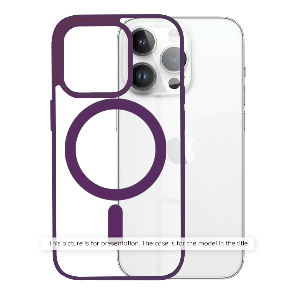 Custodia MagSafe per Apple iPhone 17, Techsuit, Pro, Viola