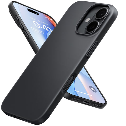 Custodia MagSafe per Apple iPhone 17, Torras, SlimFit, Nera