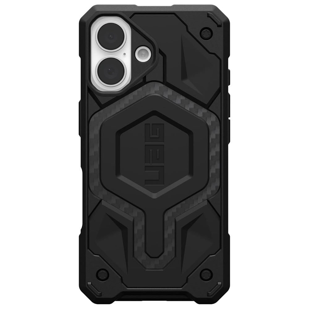 Custodia MagSafe per Apple iPhone 17, Urban Armor Gear, Monarch Pro Carbon, Nera