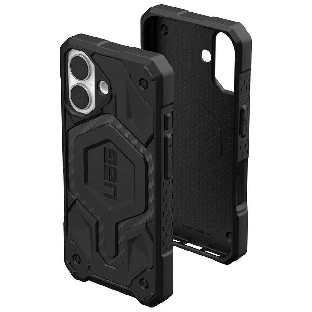 Custodia MagSafe per Apple iPhone 17, Urban Armor Gear, Monarch Pro Carbon, Nera