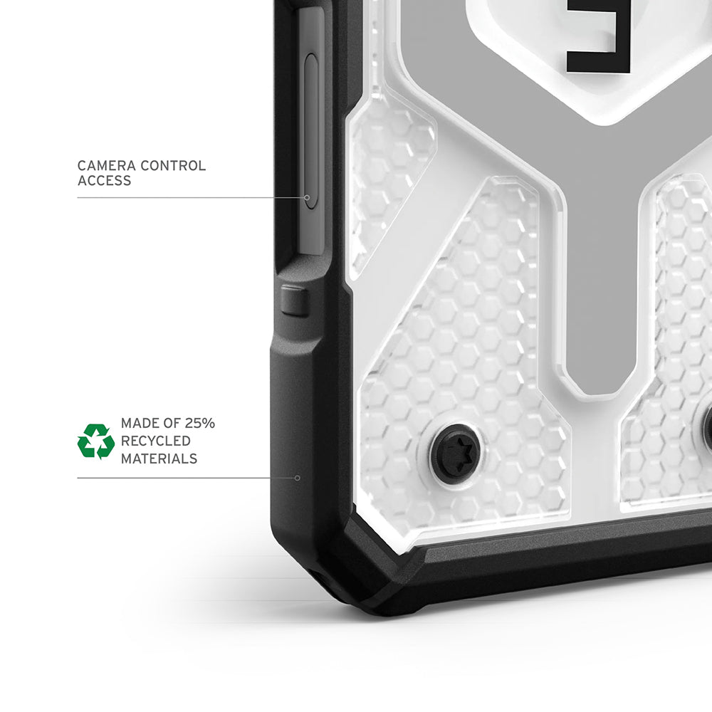 Custodia MagSafe per Apple iPhone 17, Urban Armor Gear, Pathfinder Clear, Trasparente