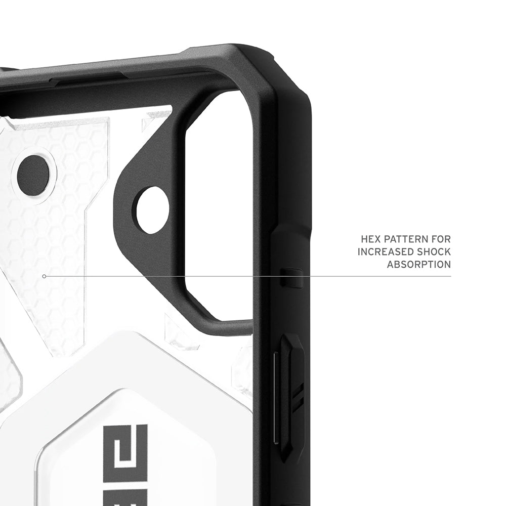 Custodia MagSafe per Apple iPhone 17, Urban Armor Gear, Pathfinder Clear, Trasparente