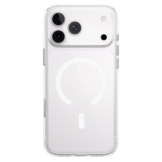 Custodia MagSafe per Apple iPhone 18 Pro / 17 Pro, Blueo, Crystal+ Anti-Drop, trasparente