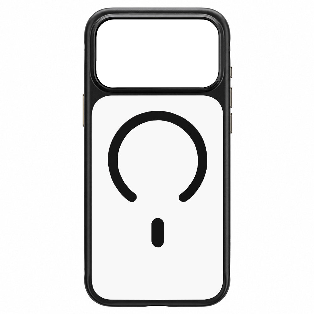 Custodia MagSafe per Apple iPhone 18 Pro / 17 Pro, Blueo, delicata sulla pelle e antiurto, nera satinata